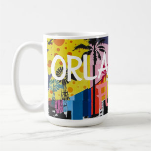 ORLANDO Florida, Kaffe Mugg