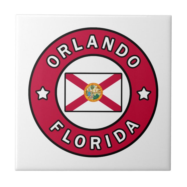 Orlando Florida Kakelplatta (Framsidan)