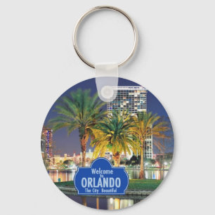 Orlando Florida Keychain Nyckelring