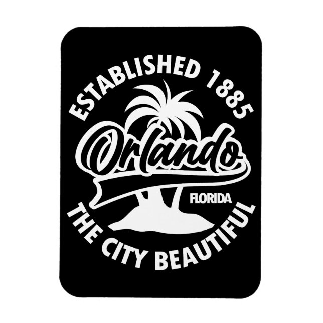 Orlando,Florida Magnet (Vertikal)