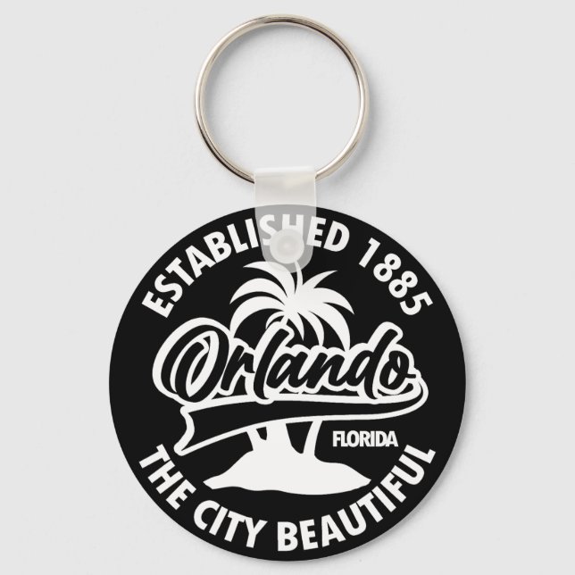Orlando,Florida Nyckelring (Framsida)