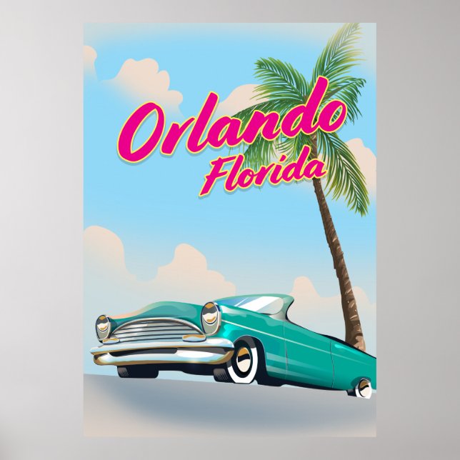 Orlando Florida Poster (Framsidan)