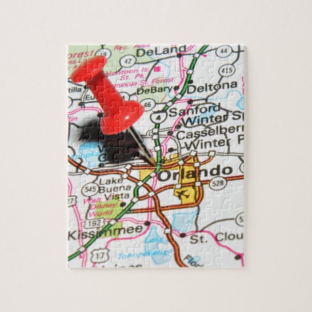 Orlando Florida Pussel (Vertikal)
