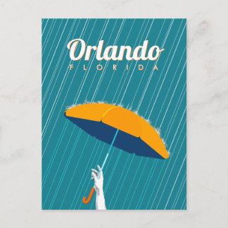 Orlando, Florida - Rain Helg Vykort