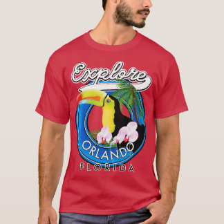Orlando Florida-reseplåster T Shirt