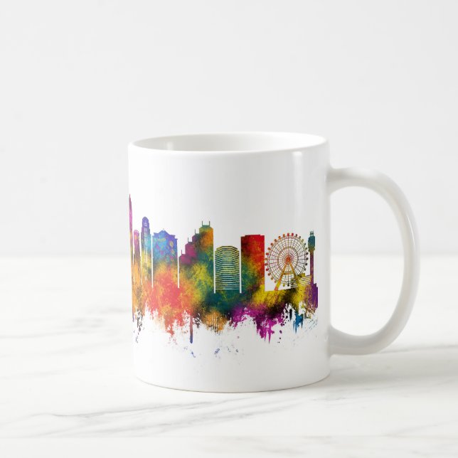 Orlando Florida Siluett Kaffemugg (Höger)