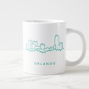 Orlando Florida Skyline Jumbo Mugg