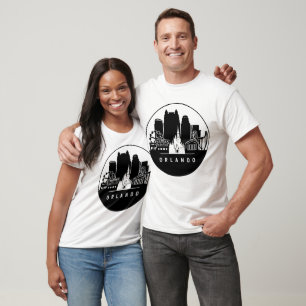 Orlando Florida Skyline T Shirt