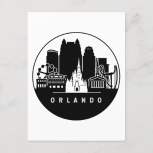 Orlando Florida Skyline Vykort