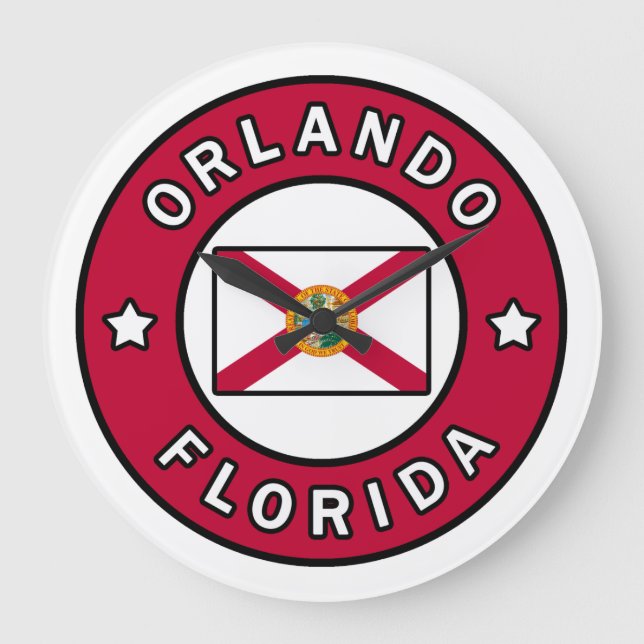 Orlando Florida Stor Klocka (Framsida)