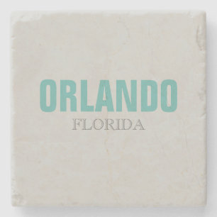 Orlando Florida Strand Stil Sten Koppunderlägg Stenunderlägg