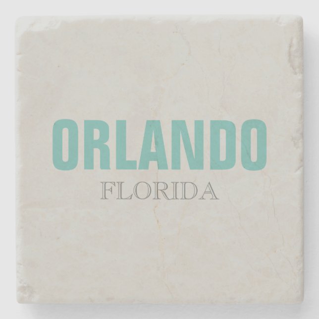 Orlando Florida Strandstil Stenunderlägg (Framsidan)