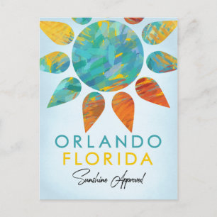 Orlando Florida Sunshine Resor Vykort