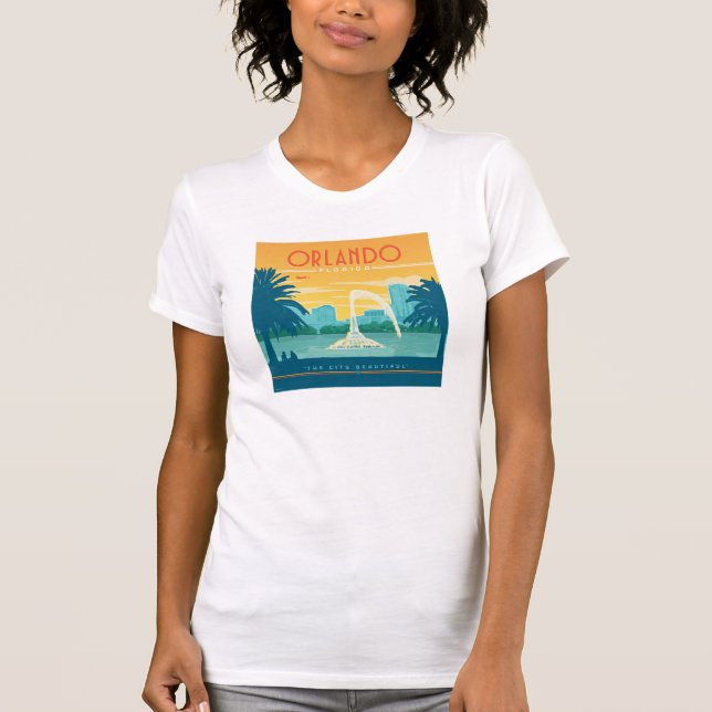 Orlando Florida T Shirt (Framsida)