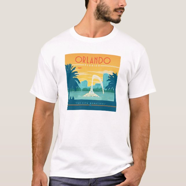 Orlando Florida T Shirt (Framsida)