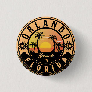 Orlando Florida tropical Retro Sunset Souvenirs Knapp
