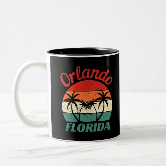 Orlando Florida Två-Tonad Mugg (Vänster)