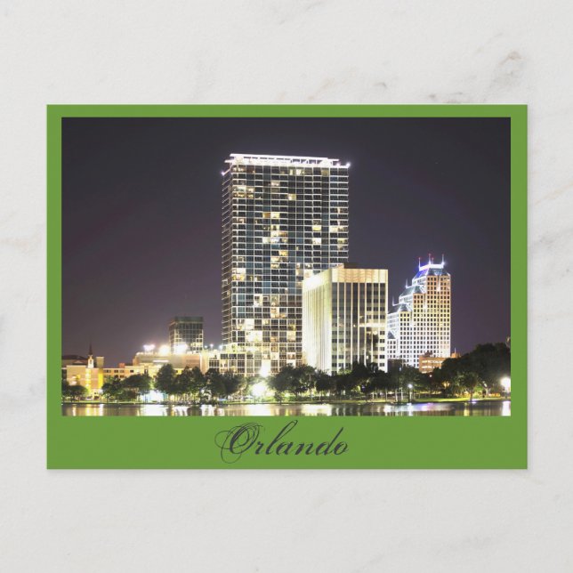 Orlando, Floridas Roligt City Vykort (Framsida)