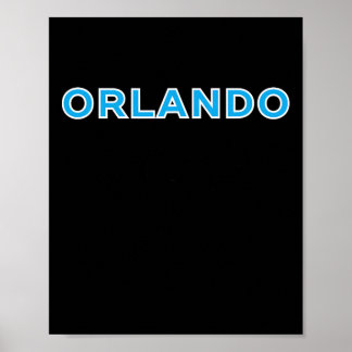 Orlando Fotbollsfan Support Stadium Visa din stolt Poster