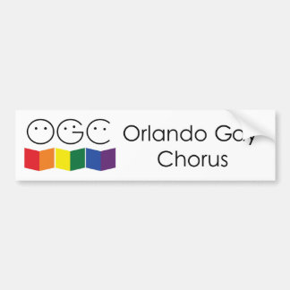 Orlando Gay Chorus Bumper Sticker Bildekal