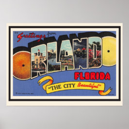 Orlando Hälsning 20 x 28 Poster