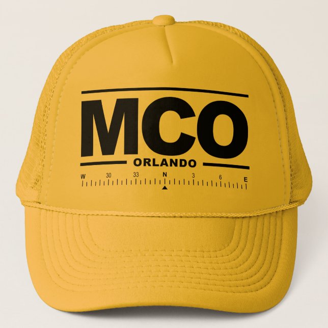 Orlando Internationell flygplats MCO Keps (Framsida)