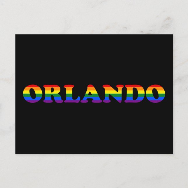 Orlando LGBT Vykort (Framsida)