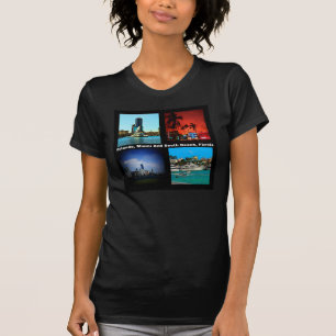 Orlando, Miami, South Beach Collage T Shirt