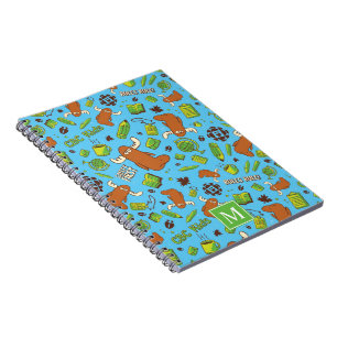 Orlando Mönster Monogram Notebook Anteckningsbok