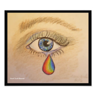 Orlando Pride TearDrop Fototryck