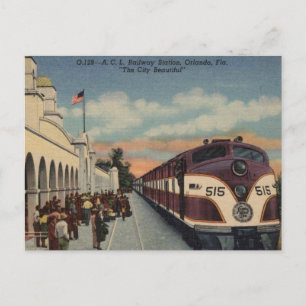 Orlando Railway Station Vykort