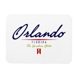 Orlando skrivar magnet