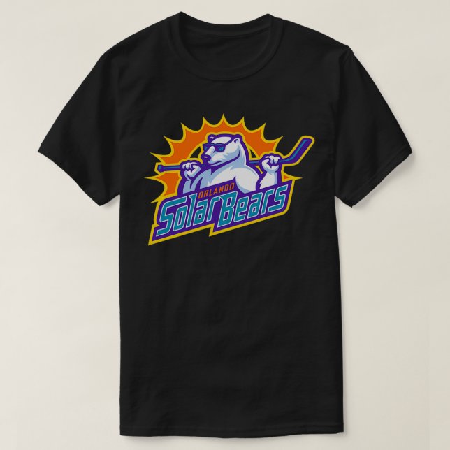 Orlando Solar Bears Classic TShirt T Shirt (Design framsida)