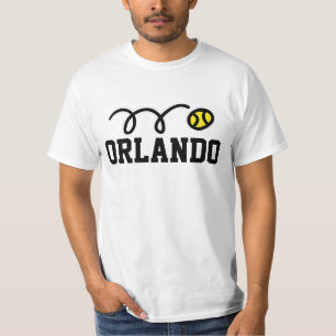 Orlando tennis t-shirt för män kvinnor & barn