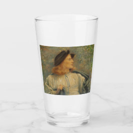 Orlando (vacker ung man) (av E.R. Hughes) Glaskopp