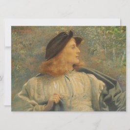 Orlando (vacker ung man) (av E.R. Hughes) Kort