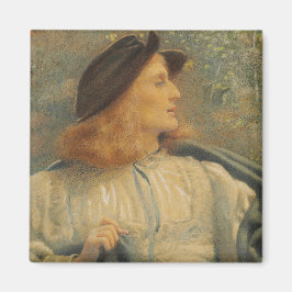 Orlando (vacker ung man) (av E.R. Hughes) Magnet