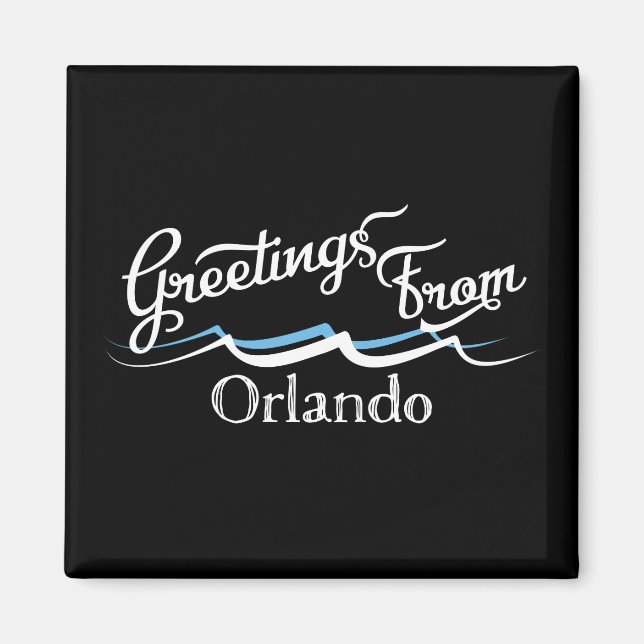 Orlando Vatten Vinkarare Magnet (Framsidan)