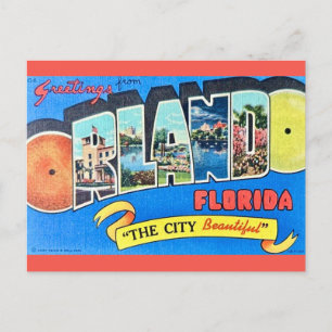 Orlando Vintage Välkomst vykort