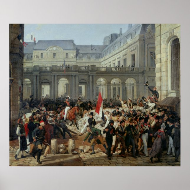 Orleans herde Lämnar Royalet Palais Poster (Framsidan)