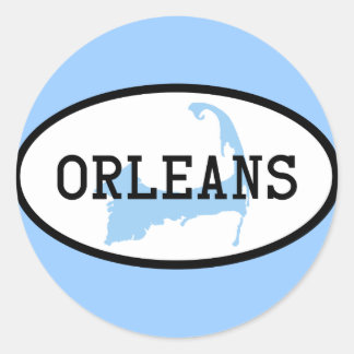 Orleans, MORSA Cape Cod Sticker Runt Klistermärke