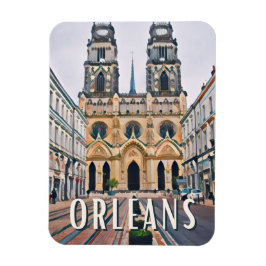 Orléans Photo Vintage Magnet