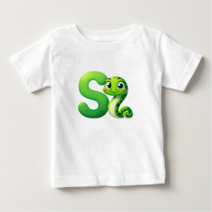Orm Bokstav S Baby T-Shirt