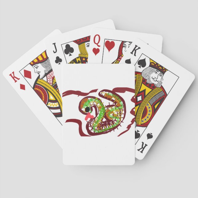 Orm cool casinokort (Baksidan)