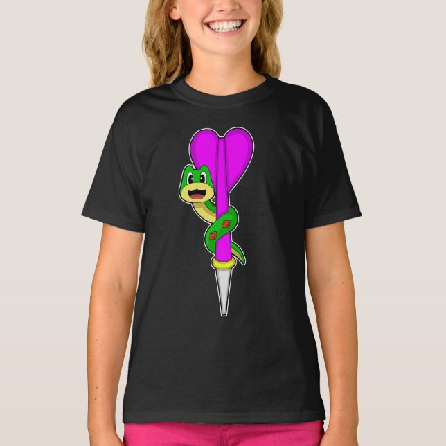 Orm Darts Dart T Shirt (Framsida)