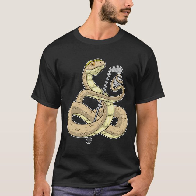 Orm Golf Golfklubb T Shirt (Framsida)