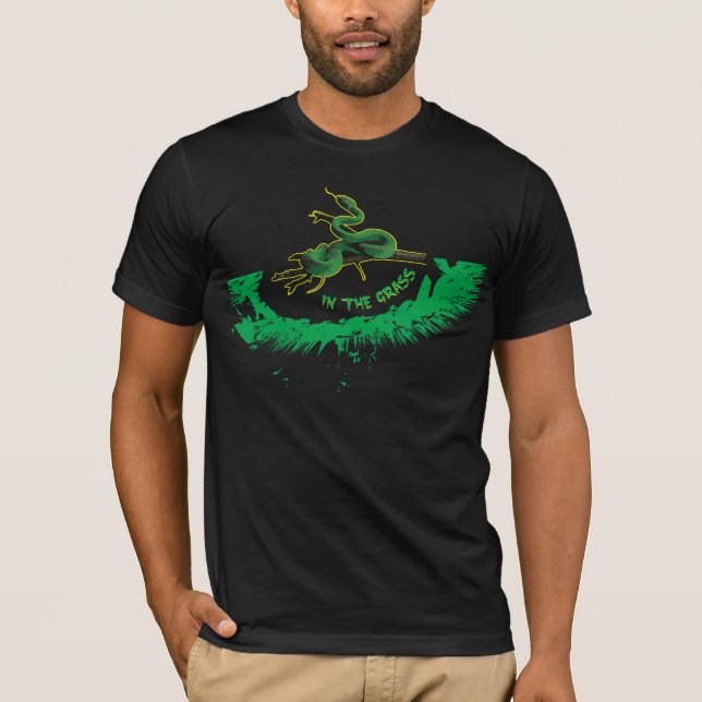Orm i gräset t-shirt (Framsida)