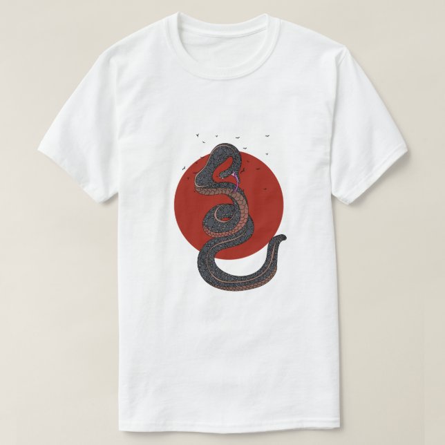 Orm i gräset t shirt (Design framsida)