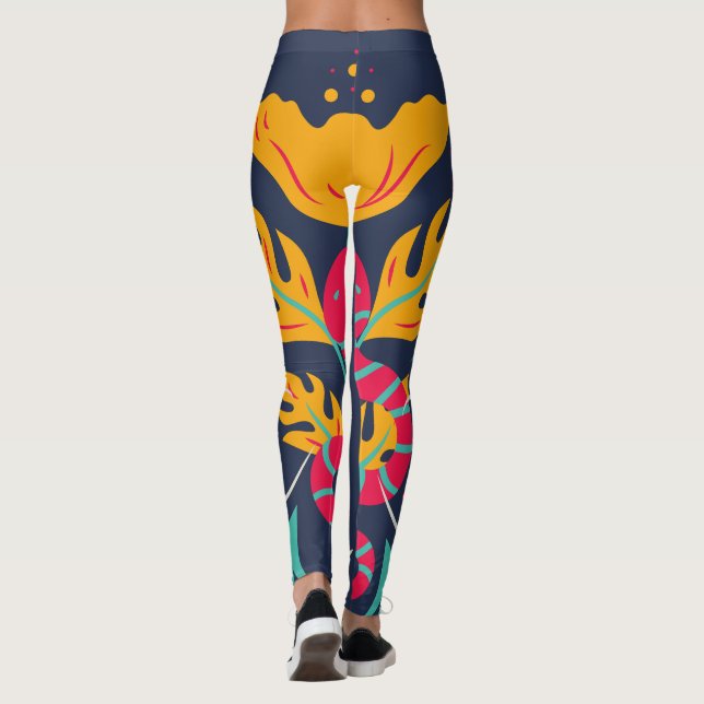 Orm i skogen leggings (Baksida)