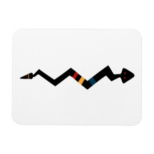Orm - indianindiersymbol magnet